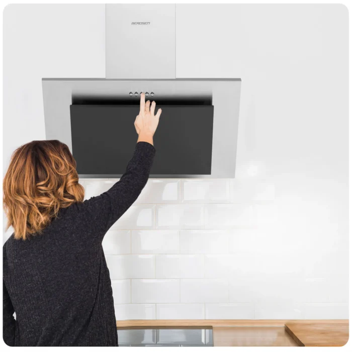 Витяжка кухонна 60см Inox + чорний BT-209 - Зображення 5