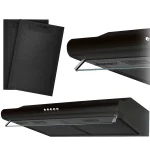 Витяжка підкорпусна кухонна - абсорбер 60см Berdsen BE-10-A чорна