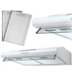 Витяжка підкорпусна кухонна - абсорбер 50см Berdsen BE-10-A біла