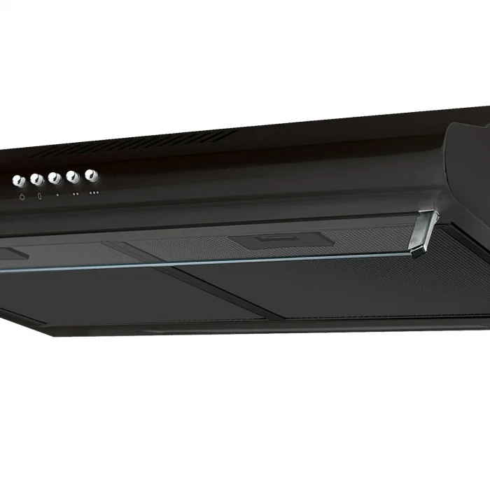 Витяжка підкорпусна кухонна - абсорбер 60см Berdsen BE-10-A чорна - Зображення 4