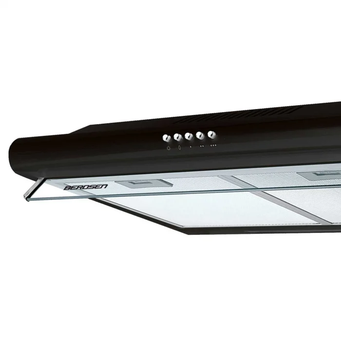 Витяжка вбудована, модель BE-10A, чорна. - Зображення 3