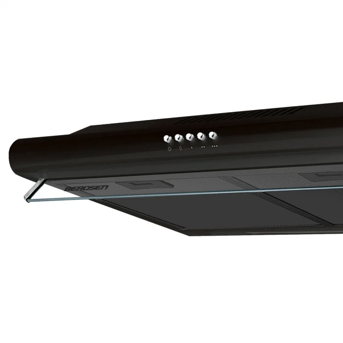 Витяжка підкорпусна кухонна - абсорбер 50см Berdsen BE-10-A чорна - Зображення 3