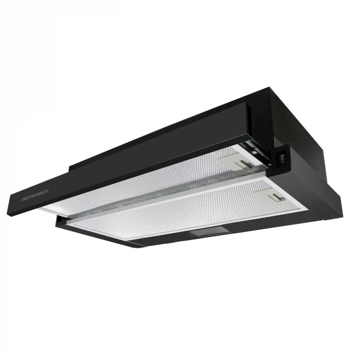 Витяжка кухонна телескопічна 50см чорна BT-234 - Зображення 8