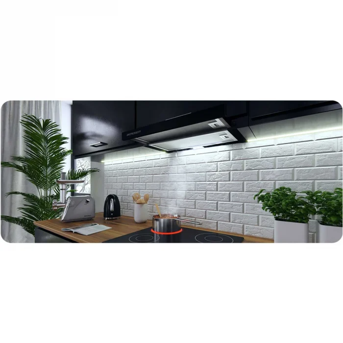 Витяжка кухонна телескопічна 50см чорна BT-234 - Зображення 5