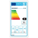 Витяжка кухонна телескопічна 50см чорна BT-238 - Зображення 8