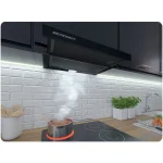 Витяжка кухонна телескопічна 50см чорна BT-238 - Зображення 6