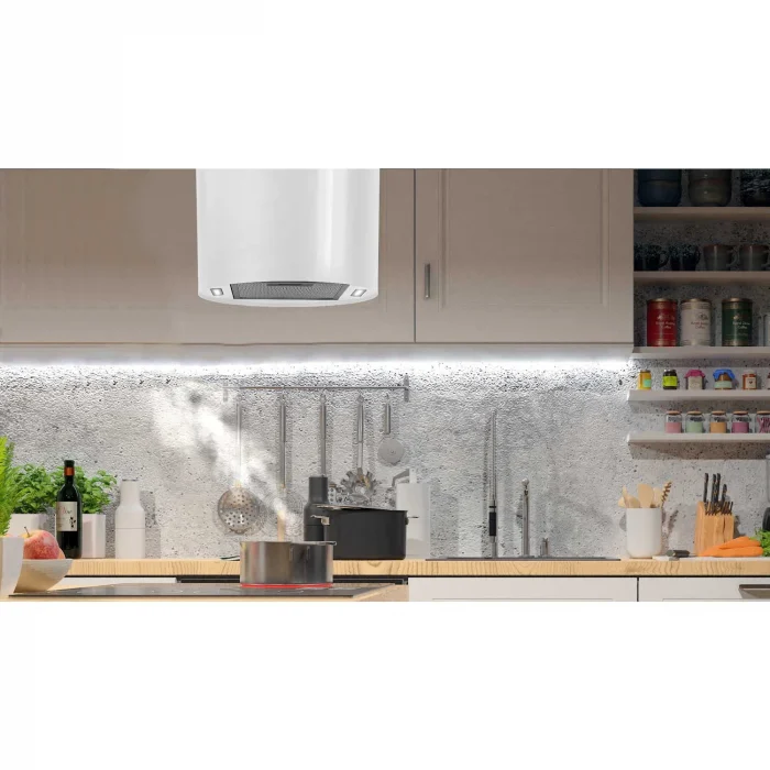 Витяжка кухонна підвісна 35см біла BT-228 - Зображення 6