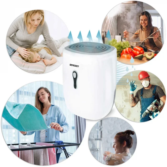 Осушувач повітря - вологопоглинач Berdsen BR-75B білий - Зображення 13