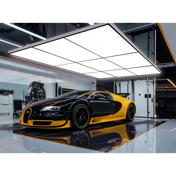 Стельовий прямокутний світильник Auto Gamma білий Luxorion™ LED 361 x 180 см, колір 6000K - Зображення 3