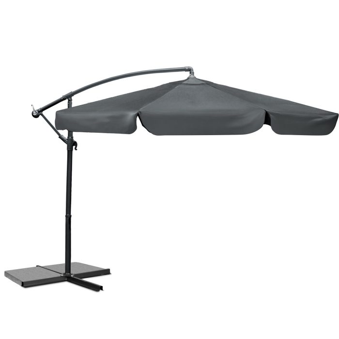 Складана садова парасоля 350 см з чохлом Plonos PL-880 - Практичний та стильний - Зображення 2