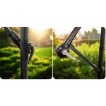 Складана садова парасоля 350 см з чохлом Plonos PL-880 - Практичний та стильний - Зображення 9