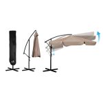 Складана садова парасоля 350 см з чохлом Plonos PL-880 - Практичний та стильний - Зображення 7