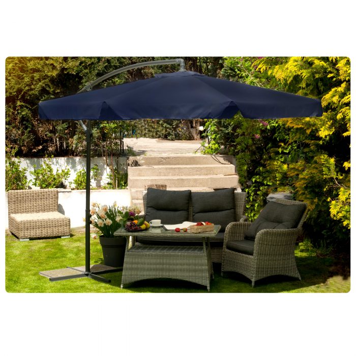 parasol-ogrodowy-skladany-6-s_19994 Складаний садовий парасоль 6 сегментів синій 350 см - Захист від сонця та дощу - Зображення 6