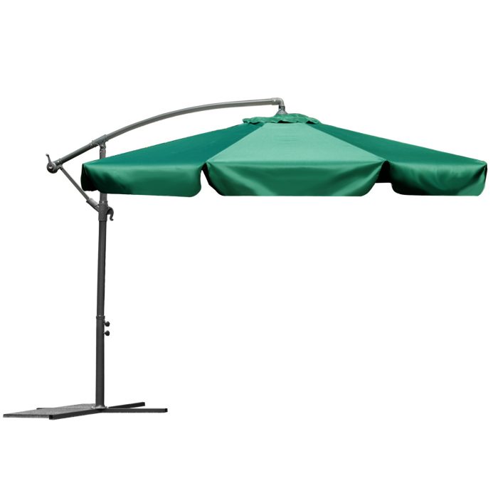 parasol-ogrodowy-skladany-8-se_1081 Складаний садовий парасоль 8 сегментів зелений 350 см - Яскравий та функціональний - Зображення 7