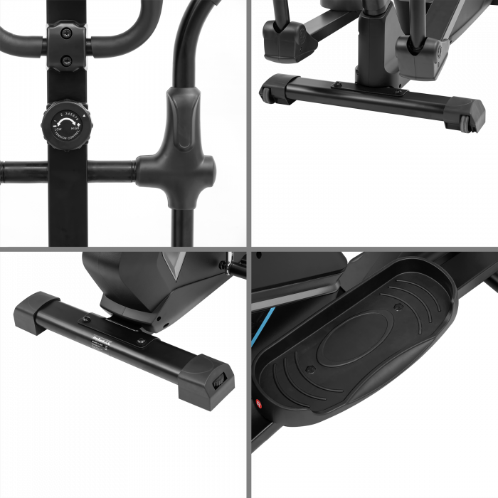 Магнітний еліптичний тренажер REBEL ACTIVE RBA-1012-комфортні кардіо тренування з регульованим навантаженням - Зображення 10