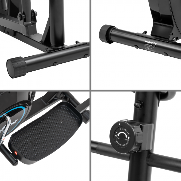 Магнітний еліптичний тренажер REBEL ACTIVE RBA-1011-ефективні кардіо тренування для дому з плавним ходом - Зображення 9