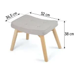 Підніжка для крісла Norse Sofatel grey - Зображення 5