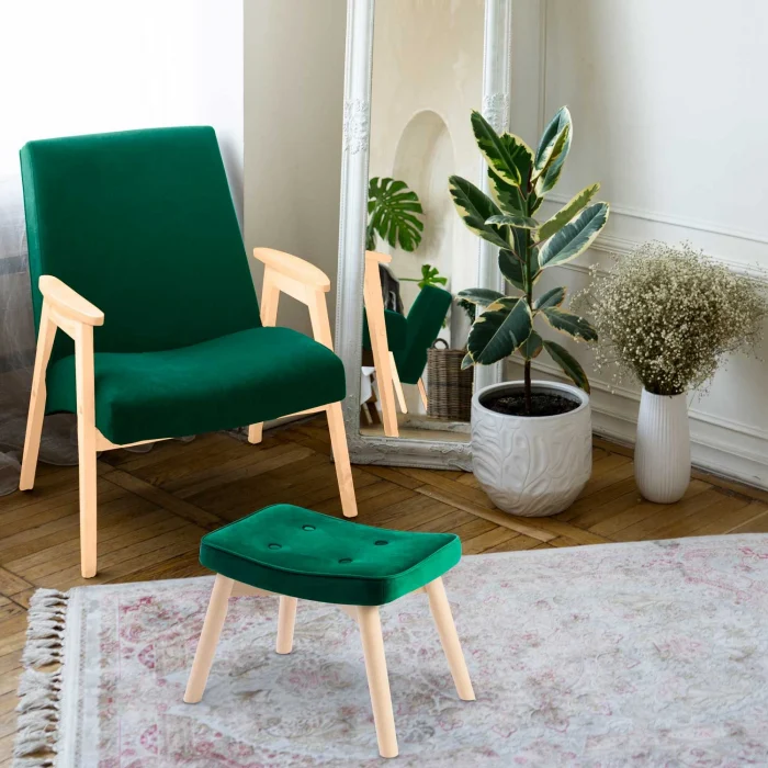 Підніжка для крісла Norse Sofotel темно-зелена - Зображення 5