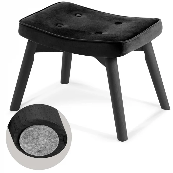 Підніжка для крісла Norse Sofatel чорна - Зображення 3