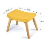 Підніжка для крісла Norse Sofotel, жовта - Зображення 6