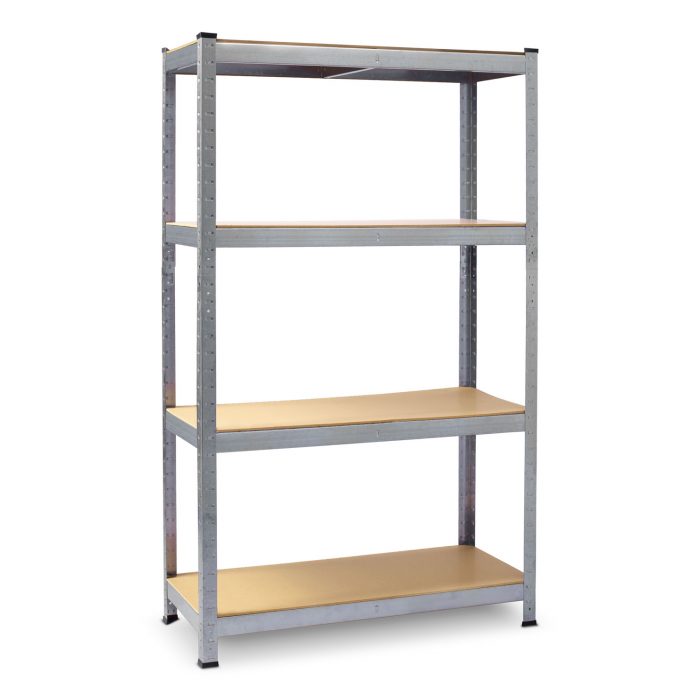 Металевий складський стелаж набір 2 шт 150 x 75 x 30 см Plonos PL-700 - Для зберігання інструментів - Зображення 12