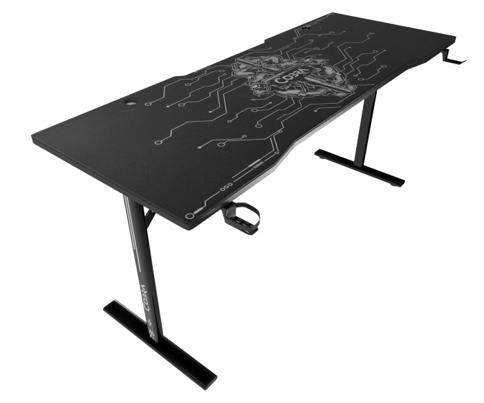 Геймерський стіл Cobra XL-Mate CRF160BK - Зображення 2