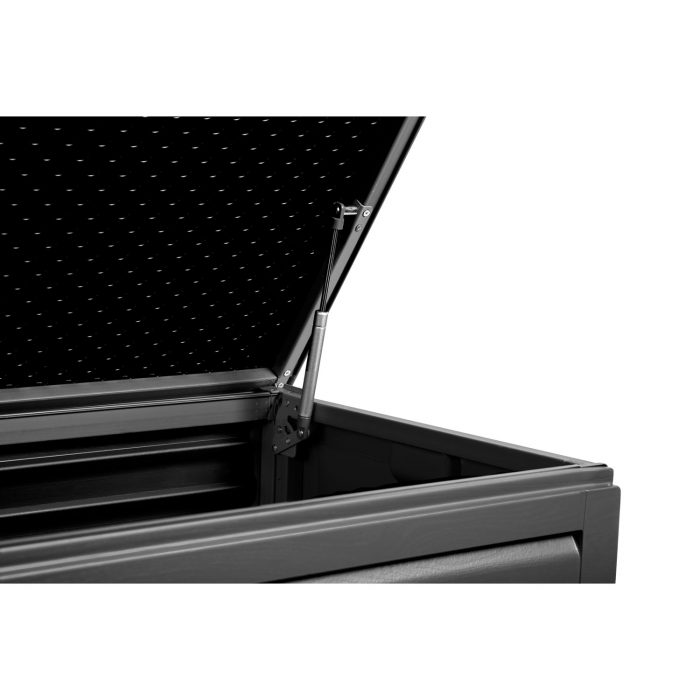 Садова скриня 143 x 57 x 53,5 см 390 л чорна-сіра - Модерний дизайн для саду - Зображення 12