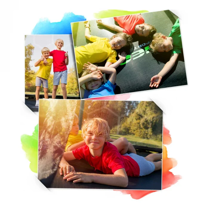 Батут садовий 10ft/312 см з внутрішньою сіткою та драбинкою Neo-Sport - Ідеальний вибір для активного дозвілля - Зображення 8