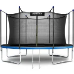 Батут садовий 14ft/435 см з внутрішньою сіткою та драбинкою Neo-Sport - Додатковий простір для веселощів і безпеки - Зображення 7