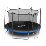 Батут садовий 14ft/435 см з внутрішньою сіткою та драбинкою Neo-Sport - Додатковий простір для веселощів і безпеки - Зображення 3