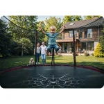 Батут садовий 14ft/435 см з зовнішньою сіткою та драбинкою Neo-Sport - Комфорт і безпека для усієї родини - Зображення 6