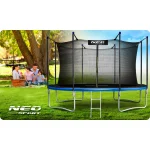 Батут садовий 15ft/465 см з внутрішньою сіткою та драбиною Neo-Sport - Безпечний і міцний - Зображення 12