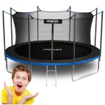 Батут садовий 15ft/465 см з внутрішньою сіткою та драбиною Neo-Sport - Безпечний і міцний