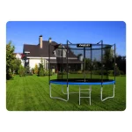 Батут садовий 6ft/183 см з внутрішньою сіткою та драбинкою Neo-Sport - Для безпеки та комфортного стрибка - Зображення 10