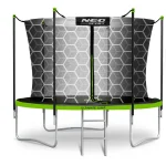 Батут садовий 8ft/252 см з внутрішньою сіткою та драбинкою Neo-Sport - Легкий доступ для дітей - Зображення 2