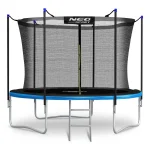 Батут садовий 8ft/252 см з внутрішньою сіткою та драбинкою Neo-Sport - Ідеальний для дітей та дорослих - Зображення 3