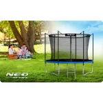 Батут садовий 8ft/252 см з внутрішньою сіткою та драбинкою Neo-Sport - Ідеальний для дітей та дорослих - Зображення 9