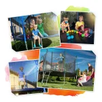 Батут садовий для дітей 140 см 4,5ft Neo-Sport - Веселий і безпечний для малечі - Зображення 10