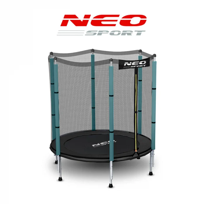 Батут садовий для дітей 140 см 4,5ft Neo-Sport - Веселий і безпечний для малечі - Зображення 9