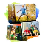 Батут садовий профільований 12ft/374 см з внутрішньою сіткою Neo-Sport - Надійний і комфортний - Зображення 4