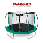 Батут садовий профільований 14ft/435 см з внутрішньою сіткою Neo-Sport - Надійний та зручний для активного відпочинку - Зображення 7