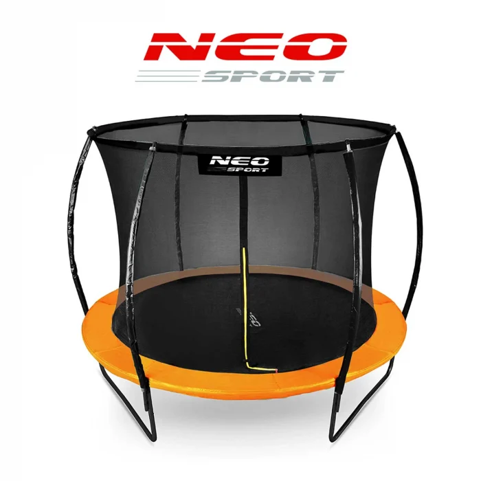 trampolina-ogrodowa-profilowa_28659 Батут садовий профільований 8ft/252 см з внутрішньою сіткою Neo-Sport - Для активного дозвілля - Зображення 9