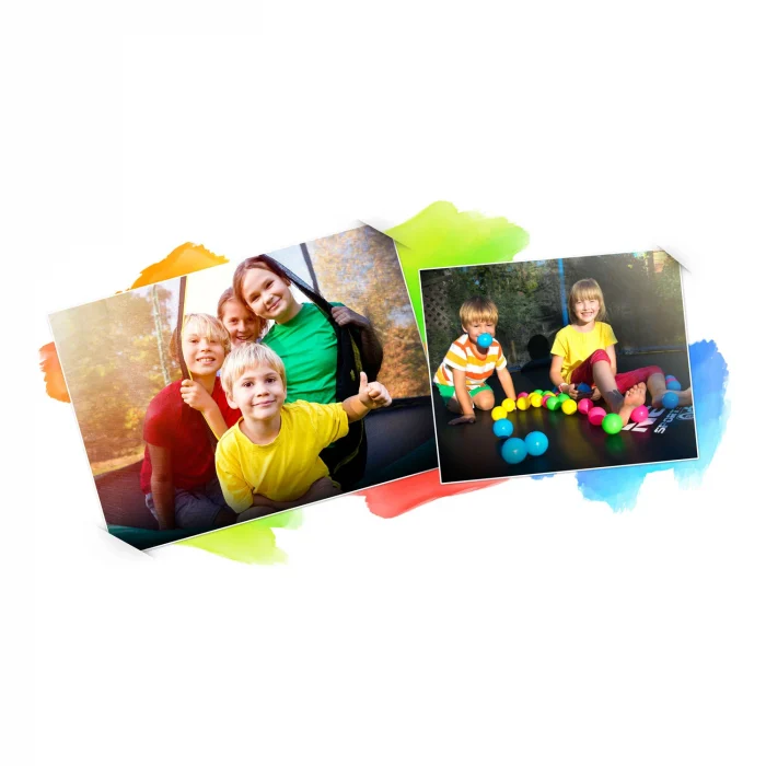 Батут садовий профільований 10ft/312 см з внутрішньою сіткою Neo-Sport - Підвищена стійкість і комфорт - Зображення 6