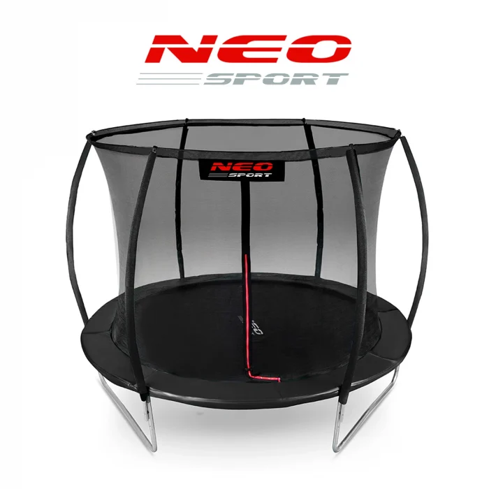 Батут садовий профільований 10ft/312 см з внутрішньою сіткою Neo-Sport - Підвищена стійкість і комфорт - Зображення 5