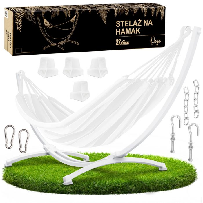 00 Каркас для гамака Go Garden OASIS WHITE до 250 кг Елегантність та надійність - Зображення 1