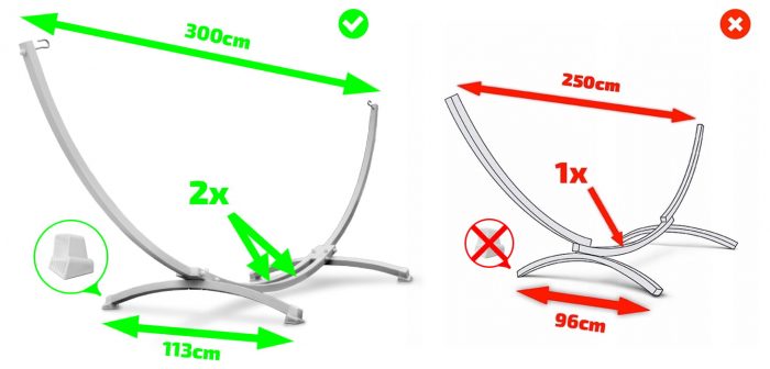 Каркас для гамака Go Garden OAZA GRAPHITE до 250 кг. Надійний та стильний - Зображення 5