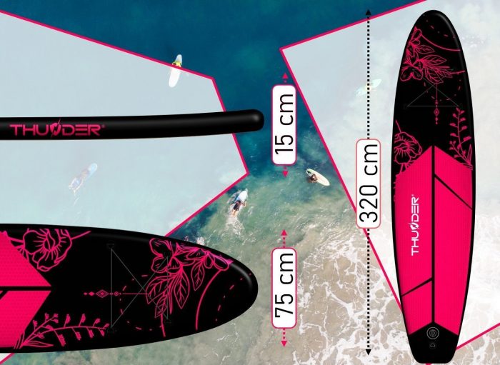 12894245_9_f SUP дошка THUNDER COAST MOTH 320 см. - Зображення 3