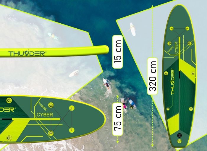 12894248_11_f Надувна SUP дошка Thunder CYBER 320 - Зображення 4