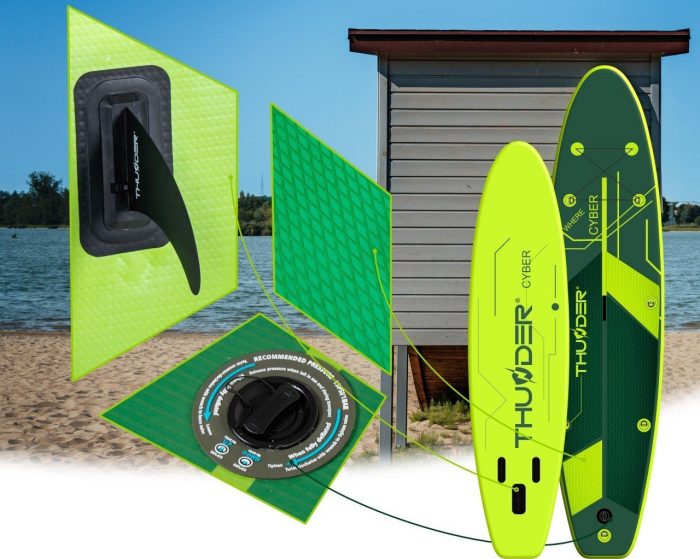 12894248_9_f Надувна SUP дошка Thunder CYBER 320 - Зображення 3