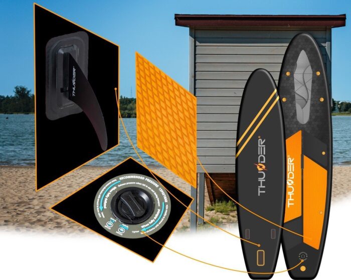 Надувна SUP дошка Thunder IPPO  RAVEN 320 - Зображення 3